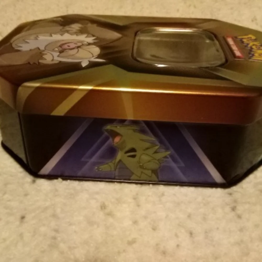 Pokemon TCG 2024 Triple Whammy Slaking Collector Tin Empty